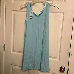 NWT light teal GYS sleeping gown size Small